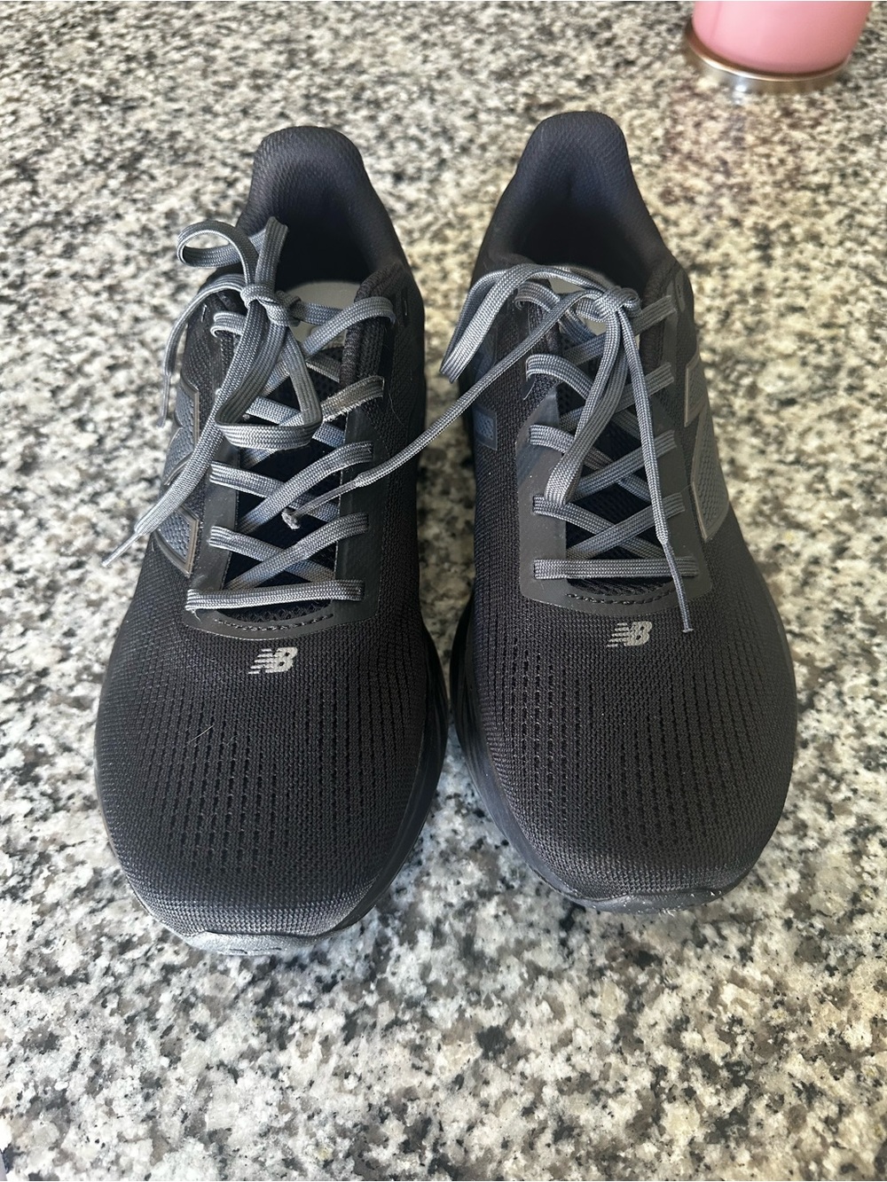 New Balance Women's Black and Gray Athletic Running Shoes